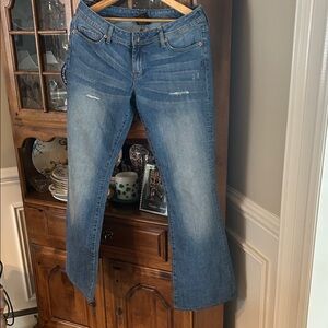 Genetic Denim Light Blue Flare Jeans